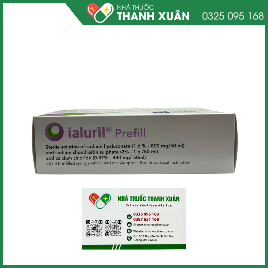 IALURIL Prefill - Điều trị các vấn đề về bàng quang